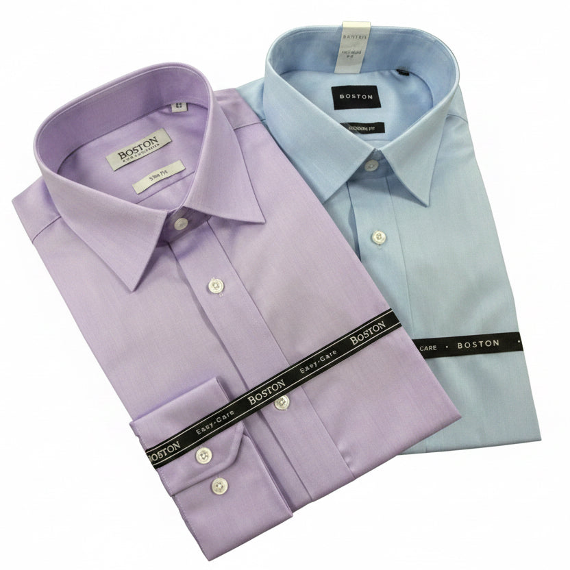 Boston Plain Colour Business Shirts